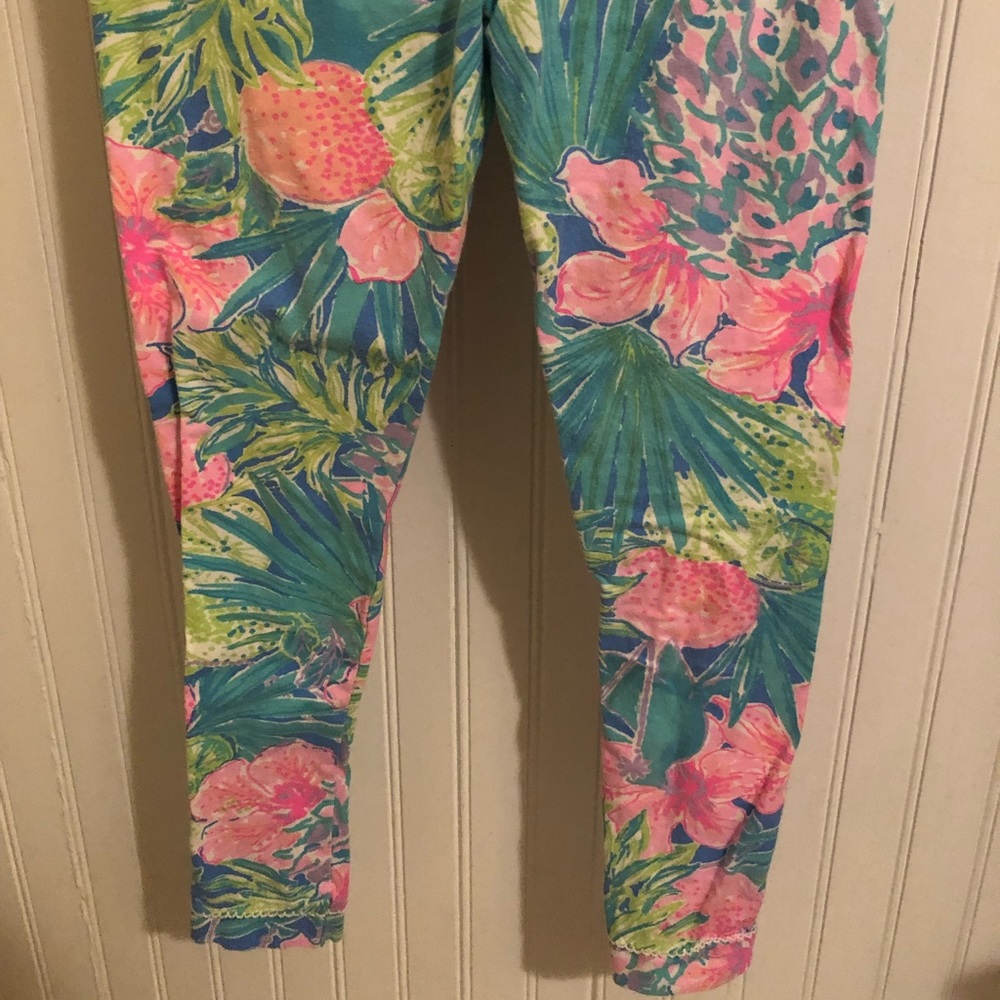 Lilly Pulitzer girls leggings size 10